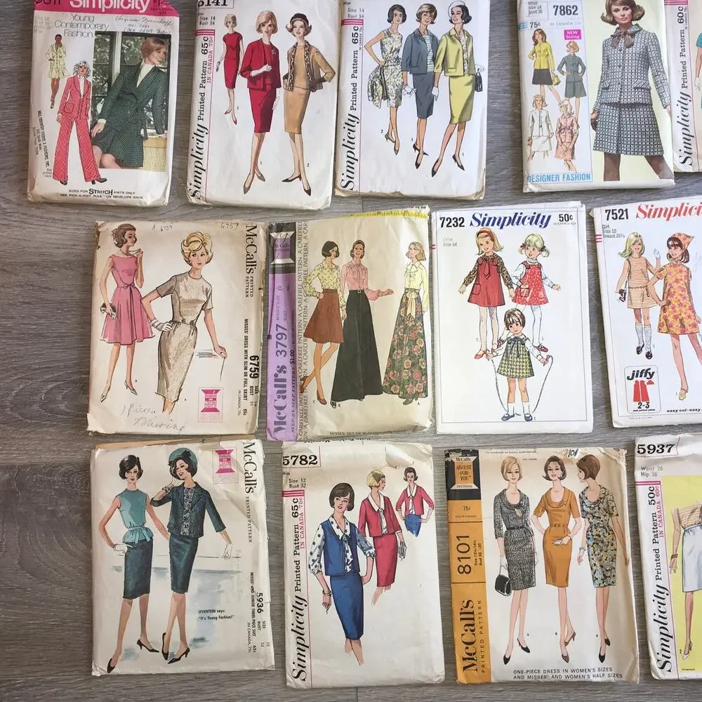 Simplicity vintage sewing